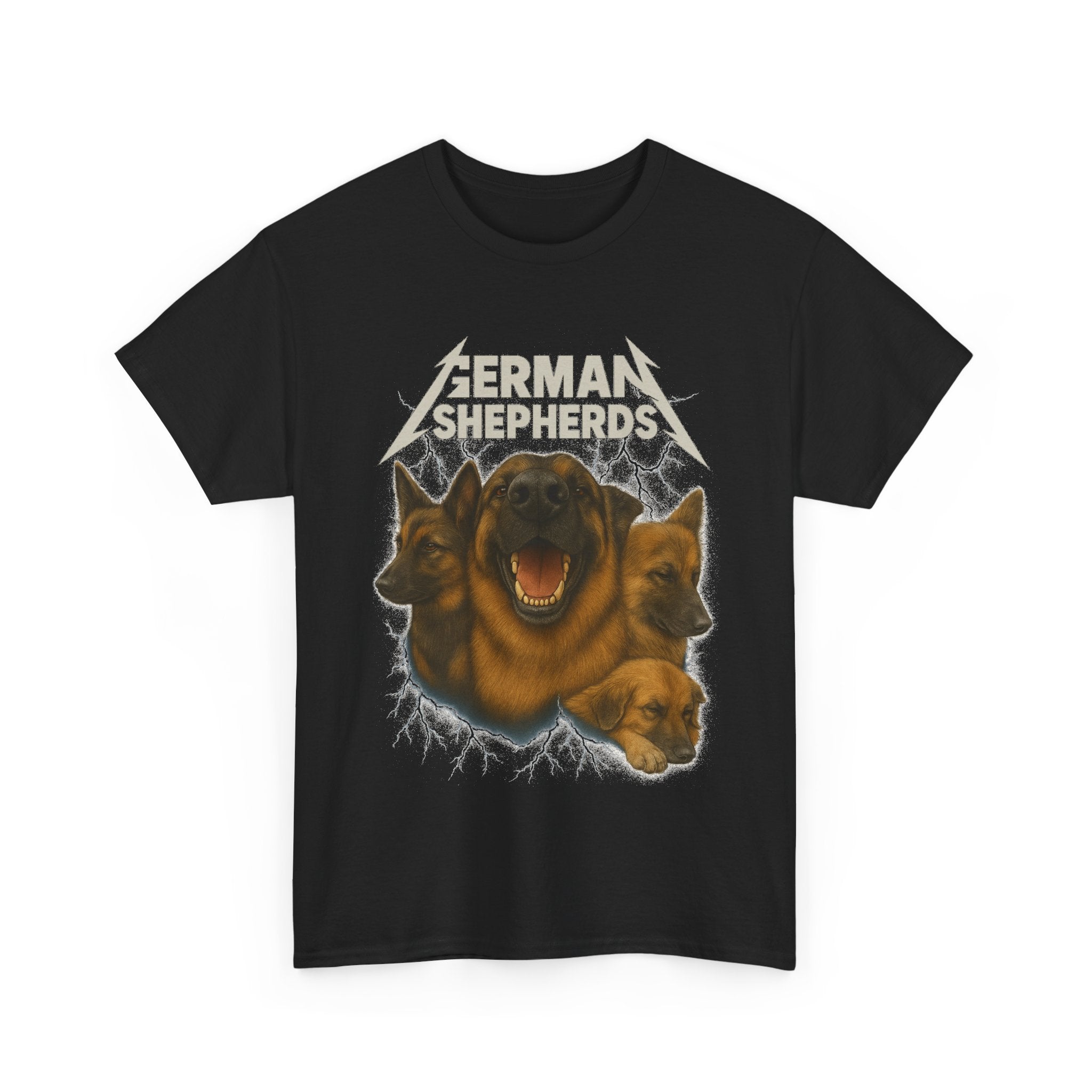 German Shepherds Lightning Shirt