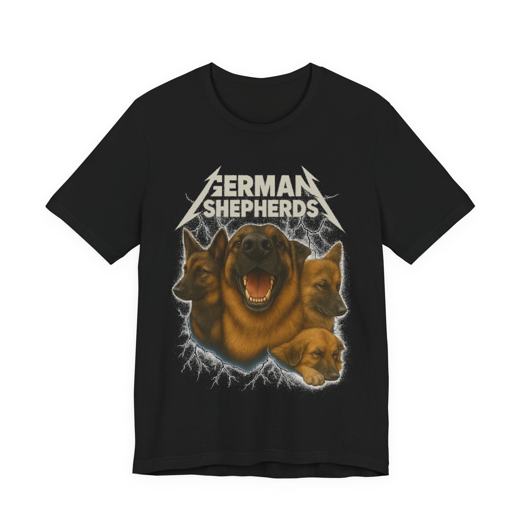 German Shepherds Lightning T-Shirt